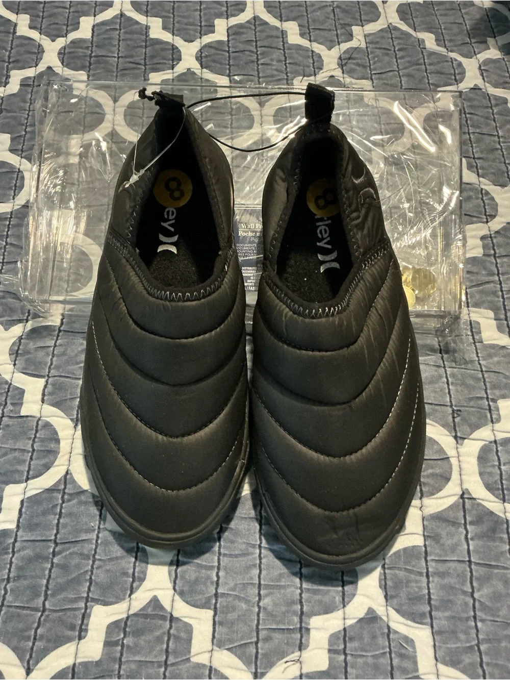Hurley padded quilted